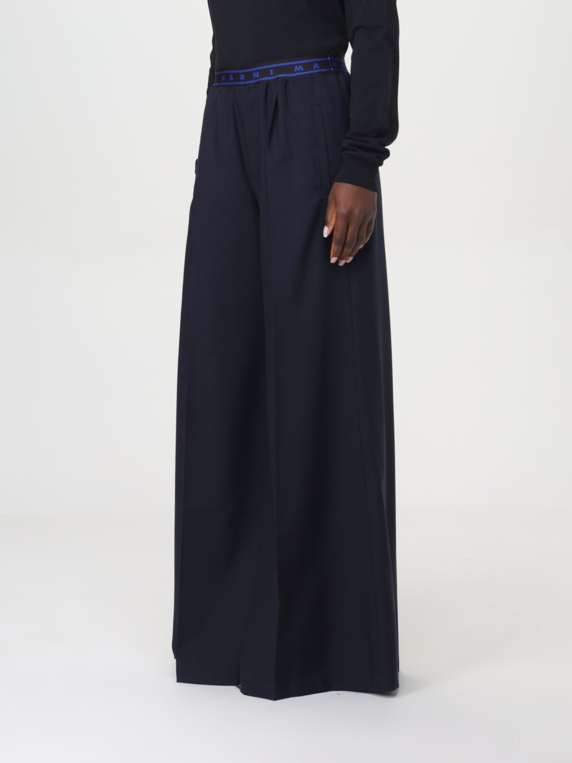 Giglio Pantalone A Zampa Marni Di Lana