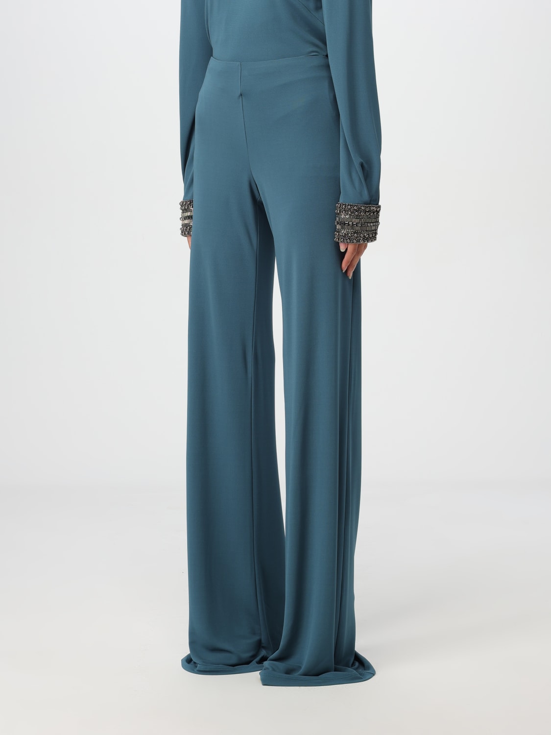 Giglio Pantalone Alberta Ferretti In Viscosa