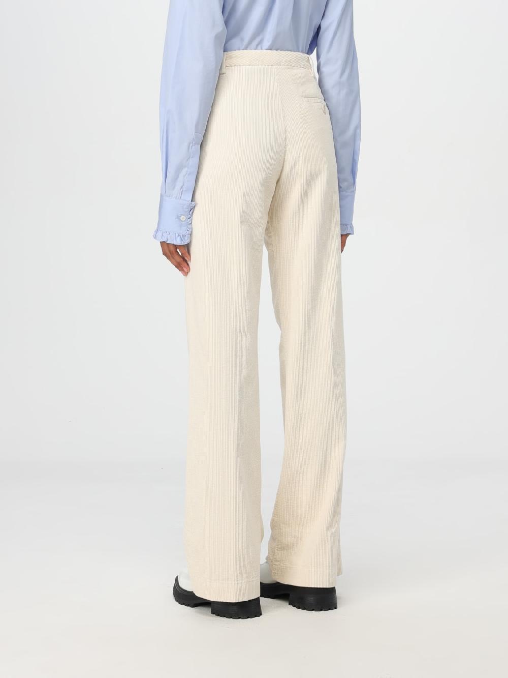 Giglio Pantalone Aspesi In Velluto A Coste