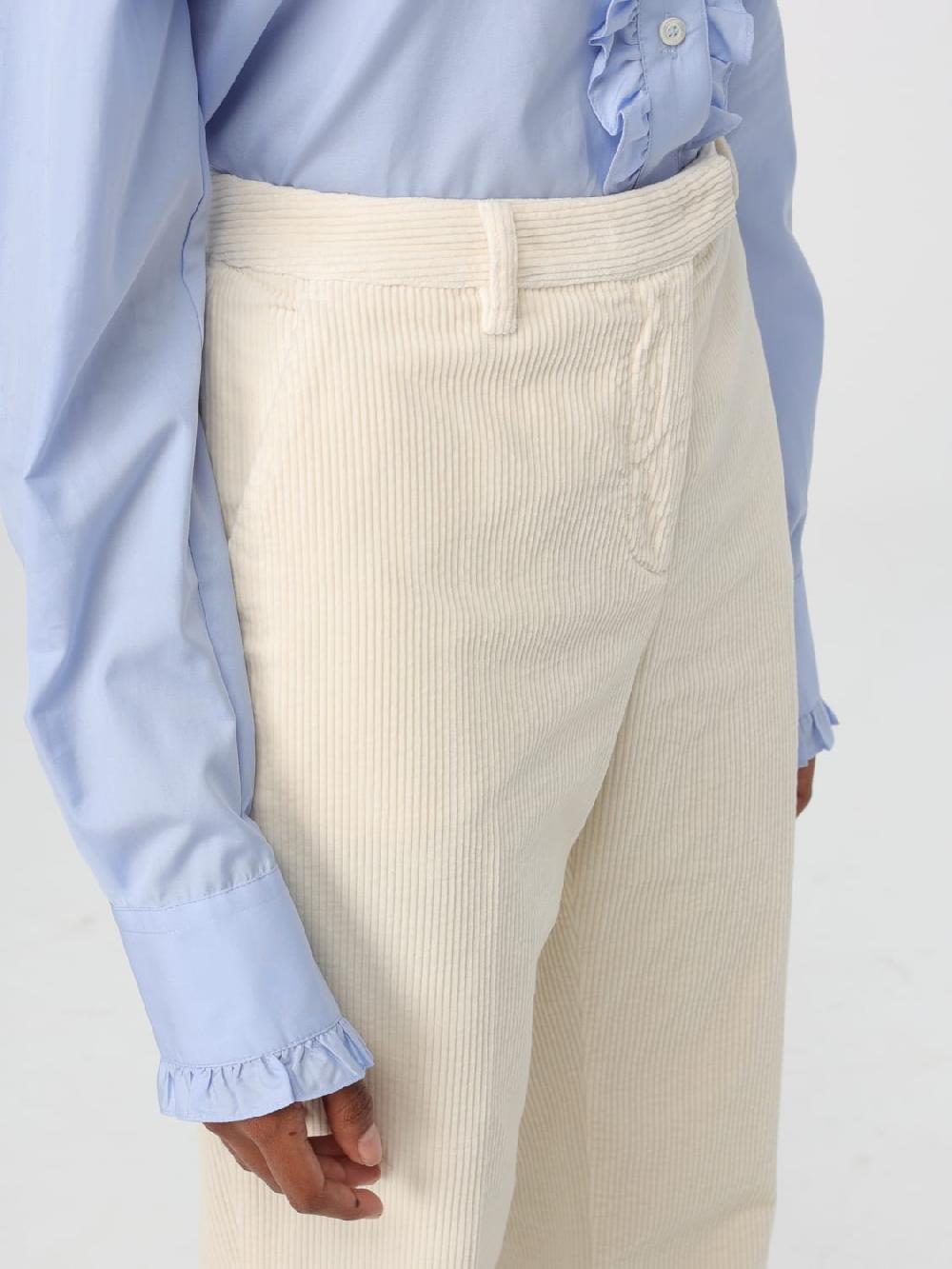 Giglio Pantalone Aspesi In Velluto A Coste