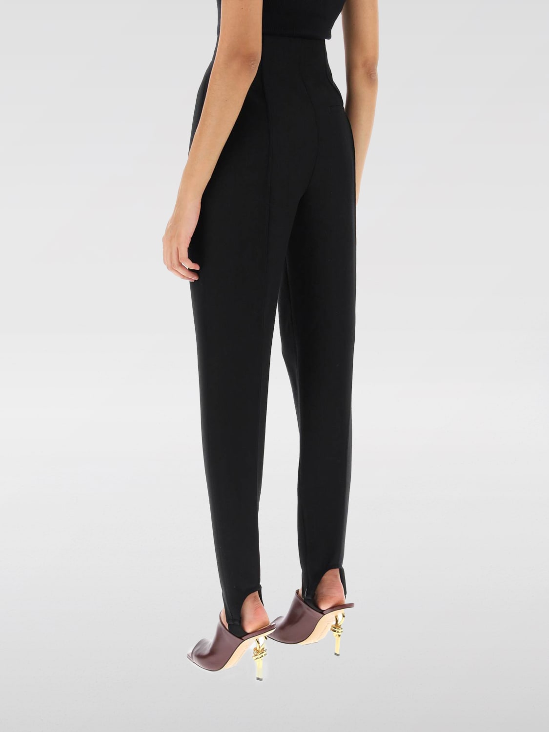 Giglio Pantalone Bottega Veneta In Misto Cotone