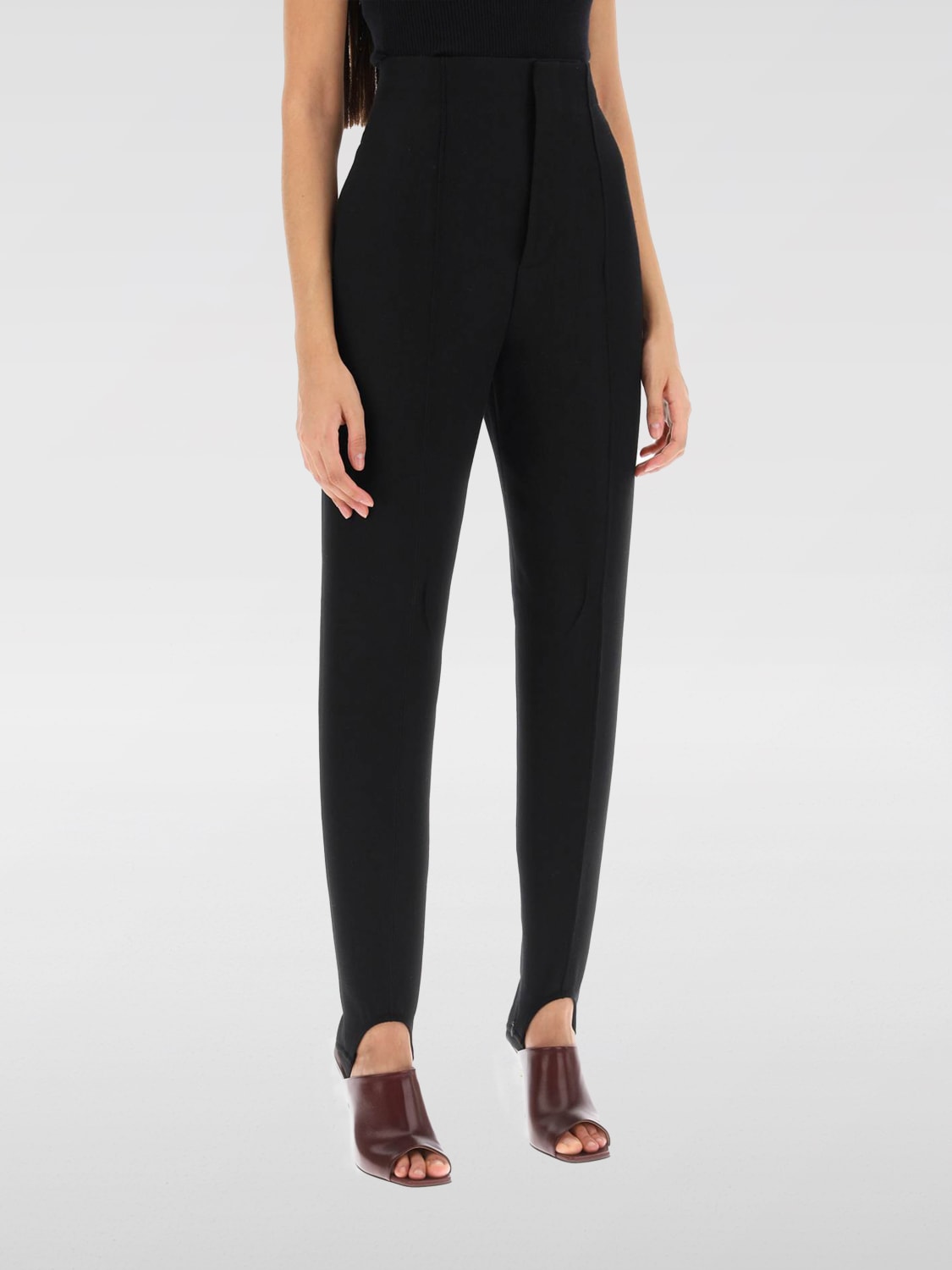 Giglio Pantalone Bottega Veneta In Misto Cotone