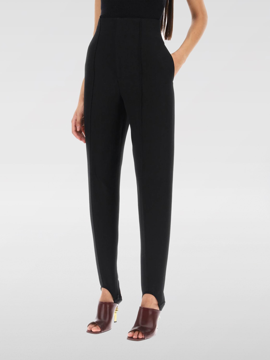 Giglio Pantalone Bottega Veneta in misto cotone