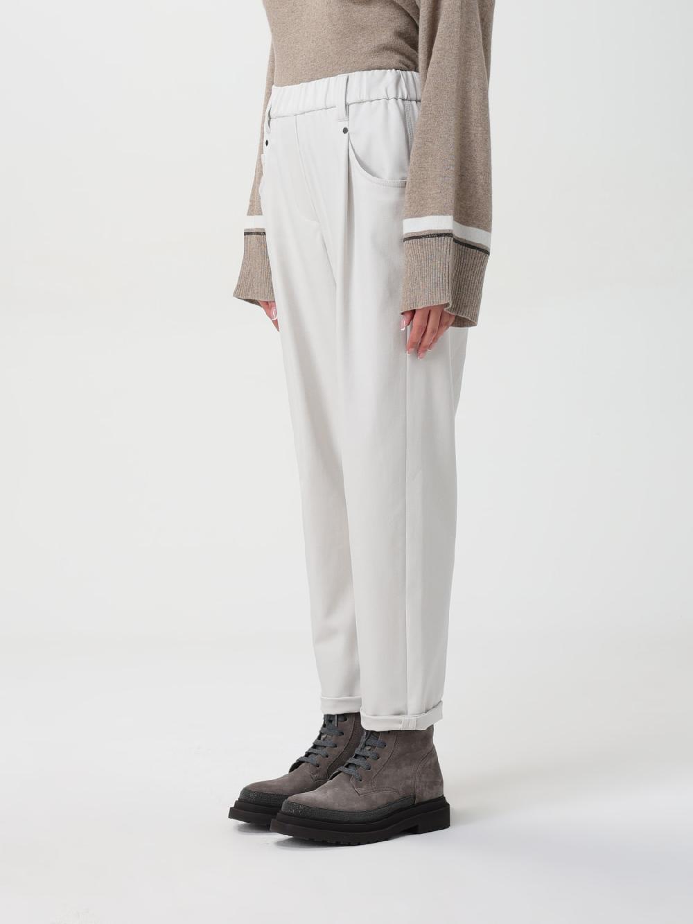 Giglio Pantalone Brunello Cucinelli In Cotone