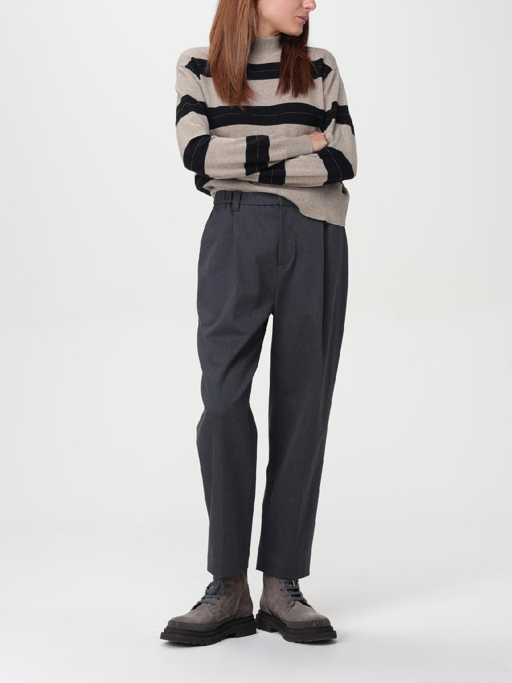 Giglio Pantalone Brunello Cucinelli In Cotone