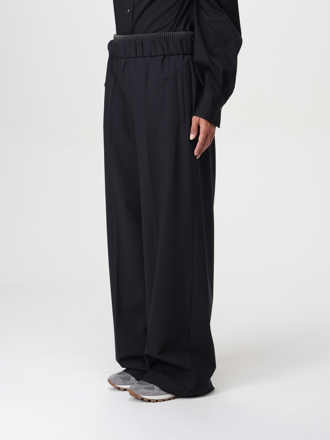 Giglio Pantalone Brunello Cucinelli In Lana