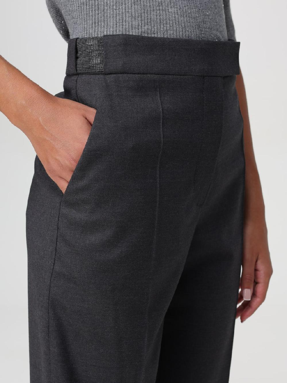 Giglio Pantalone Brunello Cucinelli In Lana