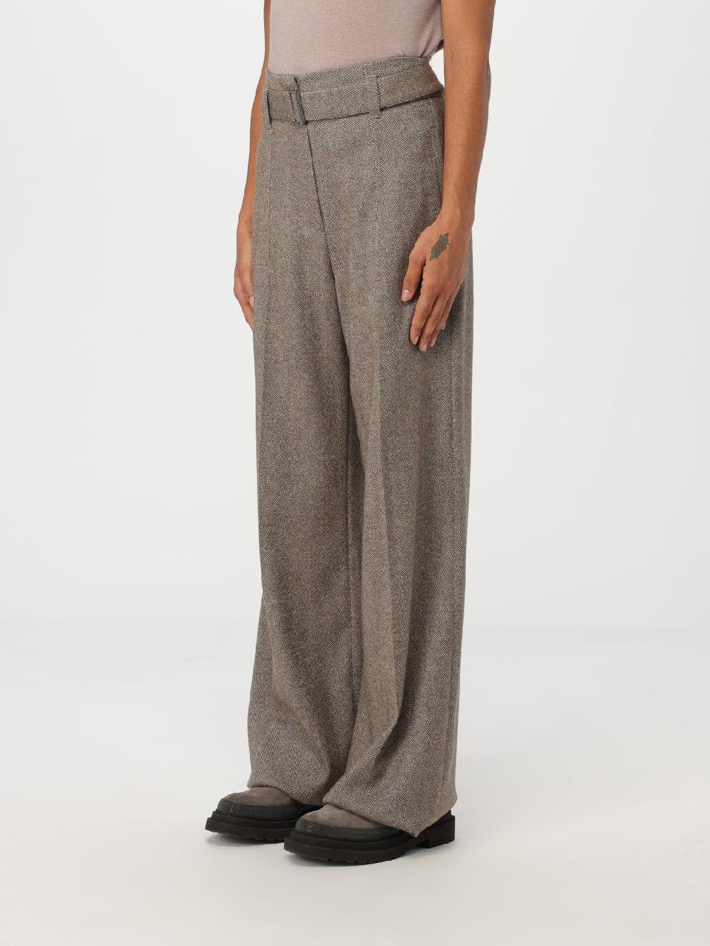 Giglio Pantalone Brunello Cucinelli In Misto Lana