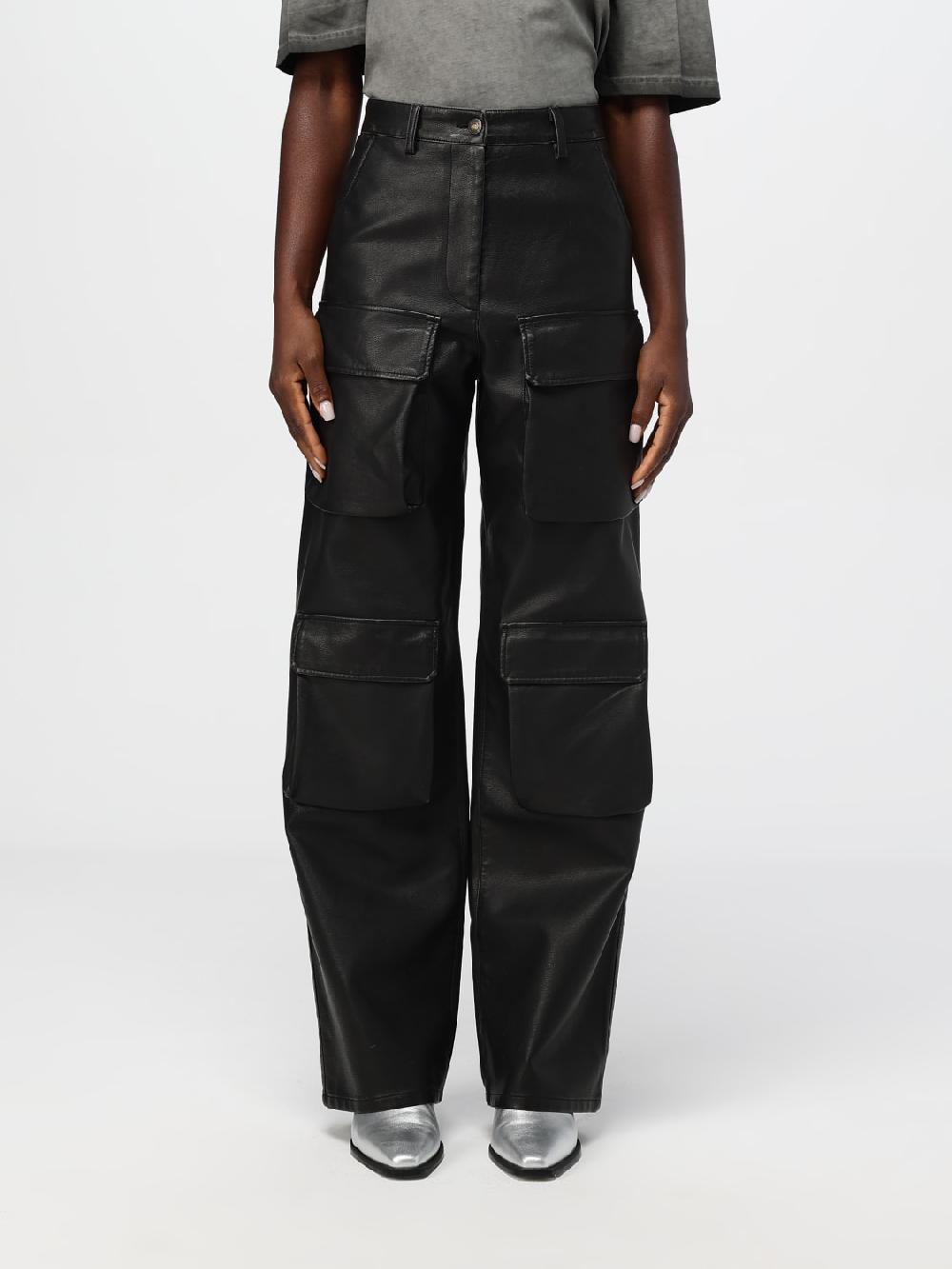 Giglio Pantalone Cargo MSGM in pelle sintetica