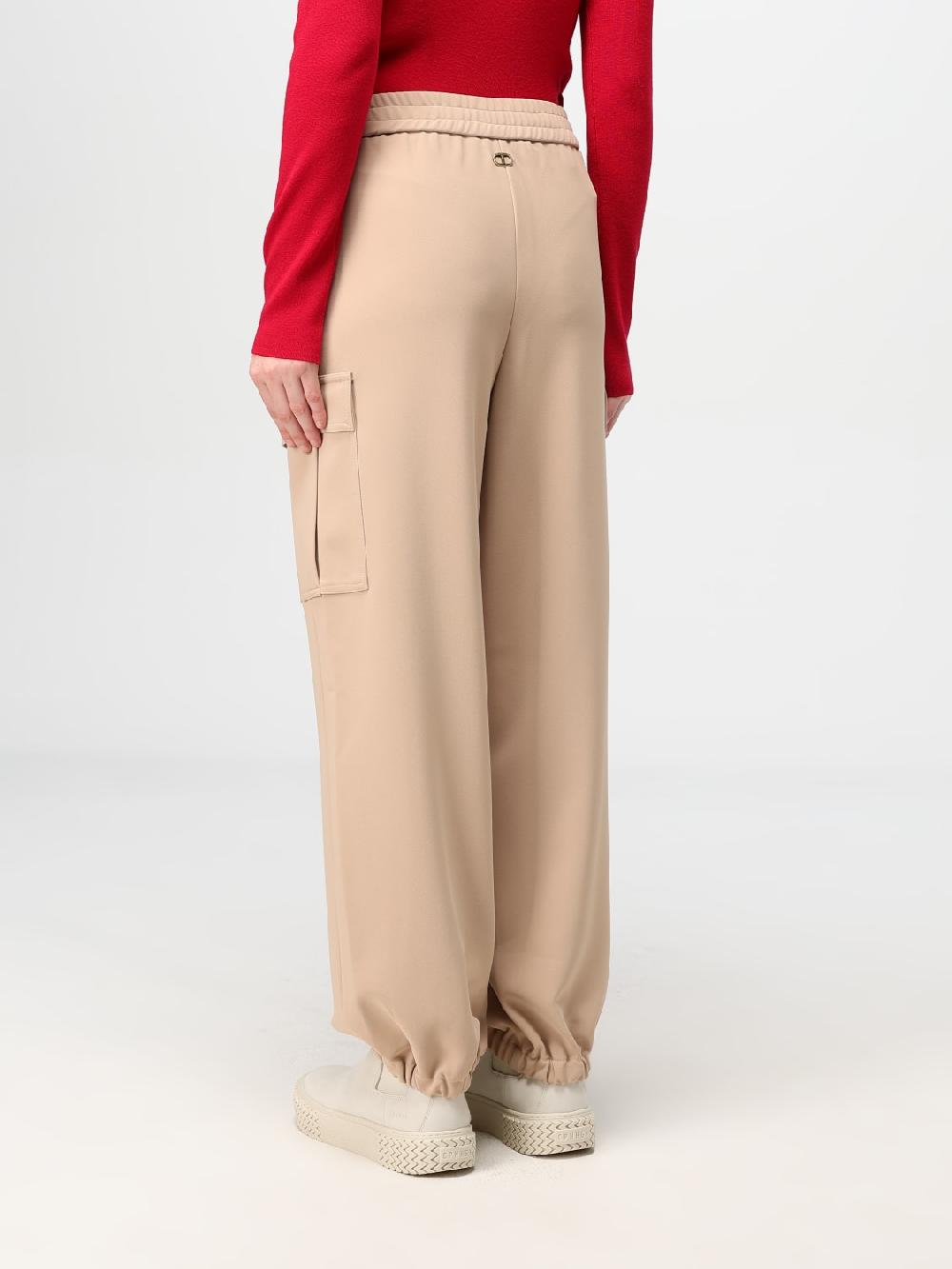 Giglio Pantalone Cargo Twinset In Tessuto