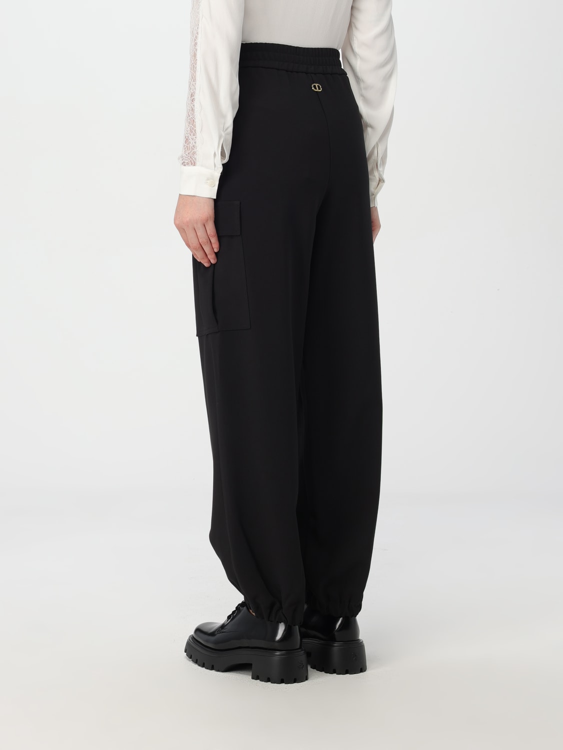 Giglio Pantalone Cargo Twinset In Tessuto
