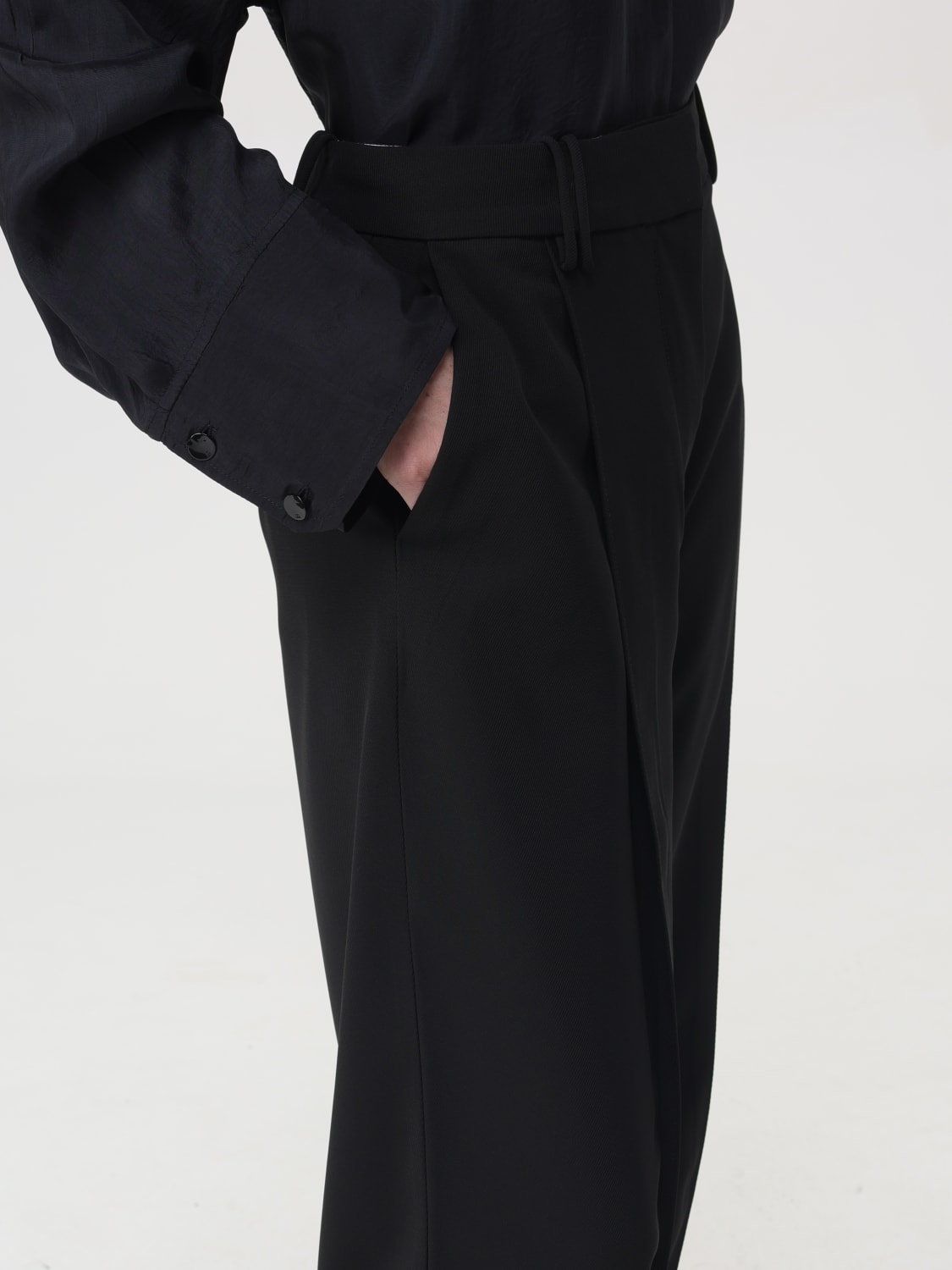 Giglio Pantalone Classico In Twill Ganni