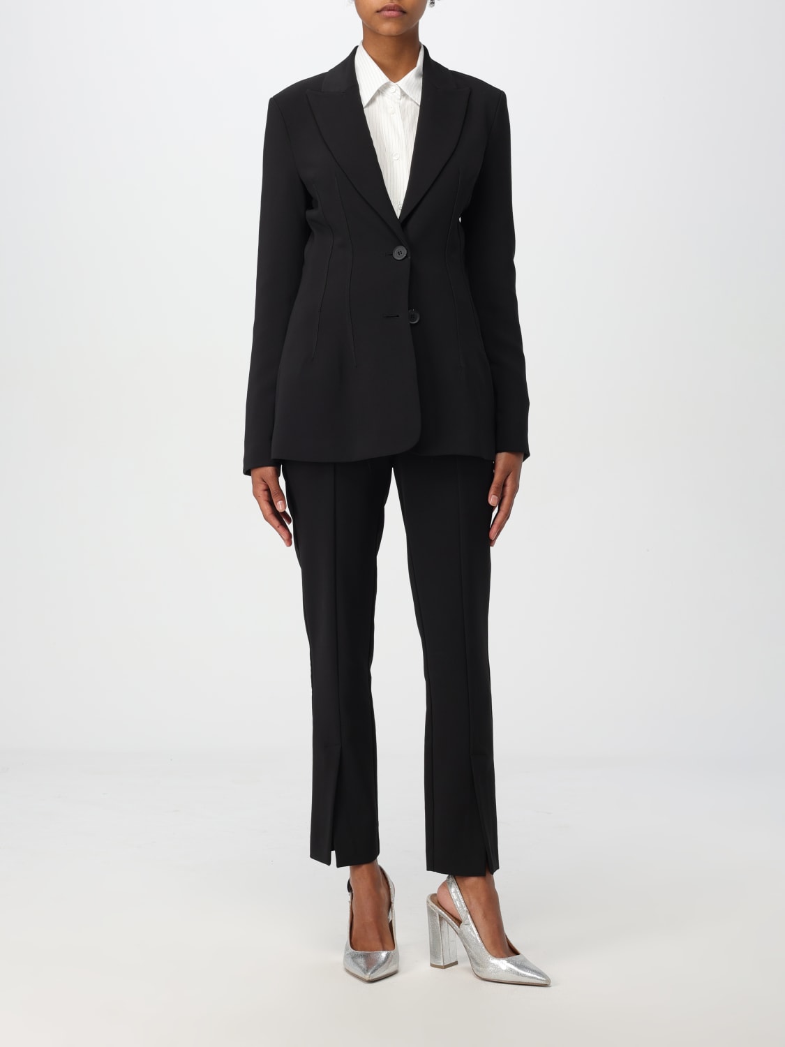 Giglio Pantalone Classico Twinset In Crepe