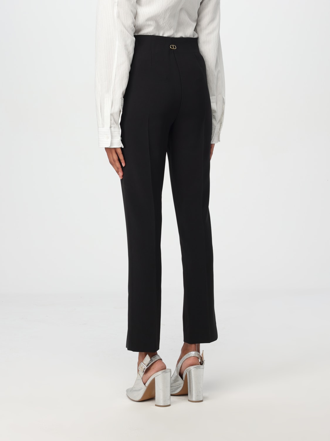 Giglio Pantalone Classico Twinset In Crepe