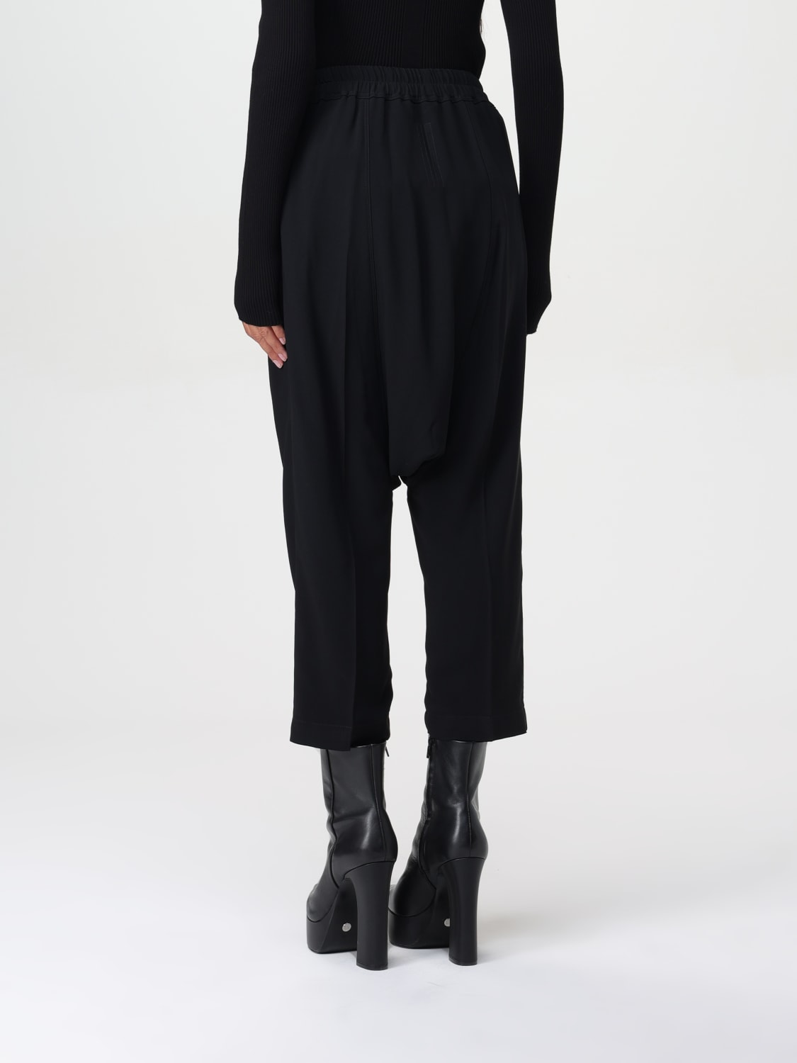 Giglio Pantalone Con Cavallo Basso Rick Owens