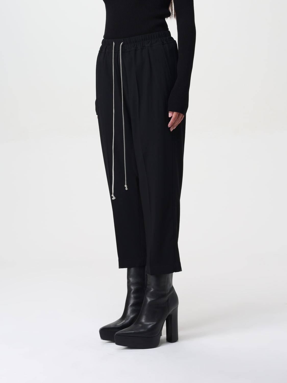 Giglio Pantalone Con Cavallo Basso Rick Owens