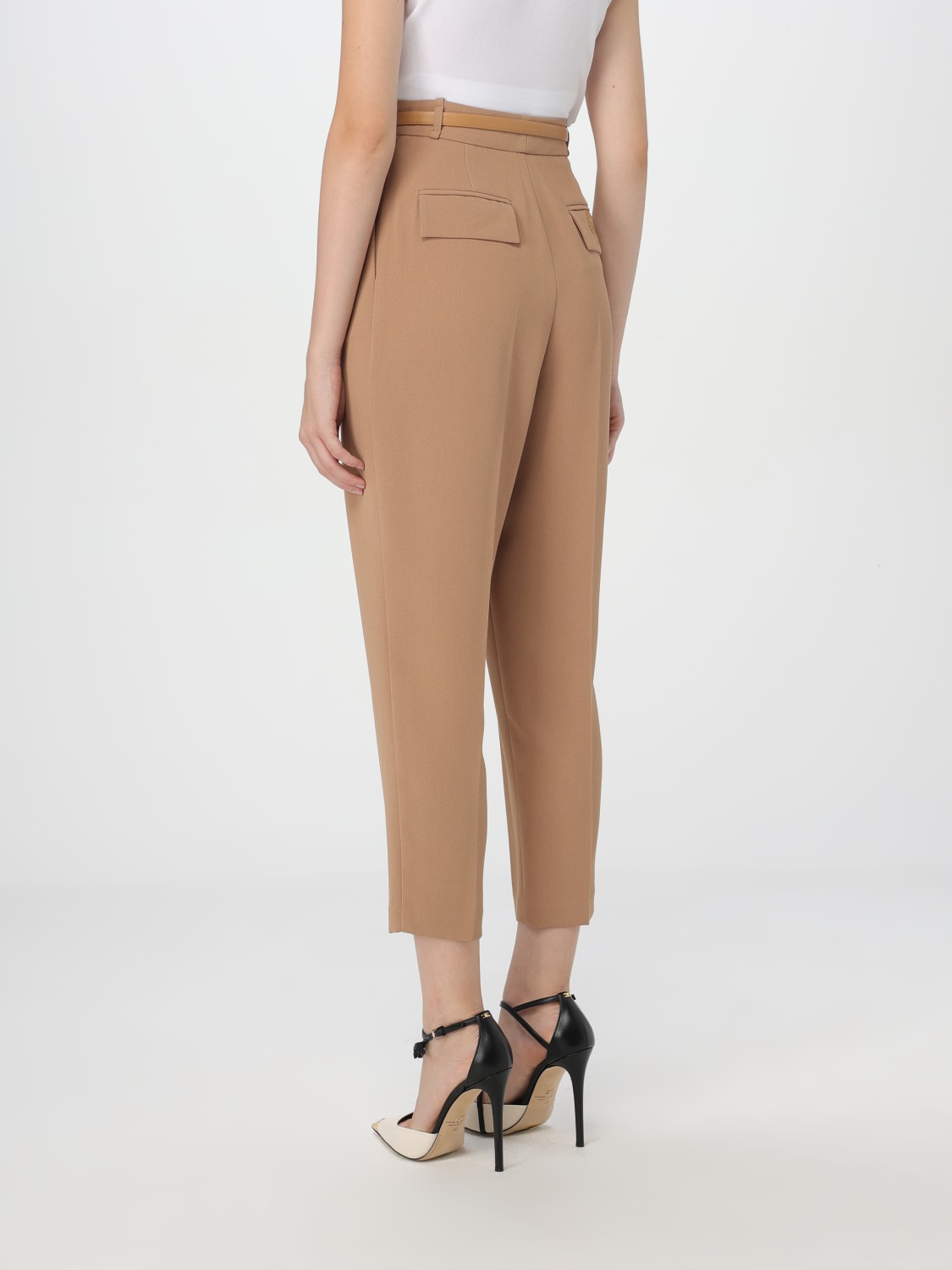 Giglio Pantalone Con Cinta Elisabetta Franchi