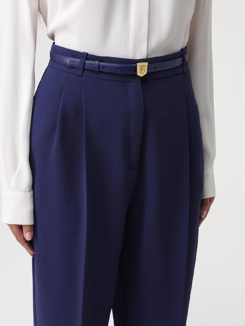 Giglio Pantalone Con Cinta Elisabetta Franchi