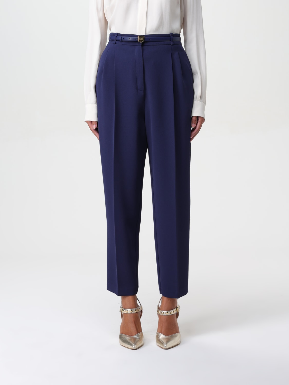 Giglio Pantalone con cinta Elisabetta Franchi