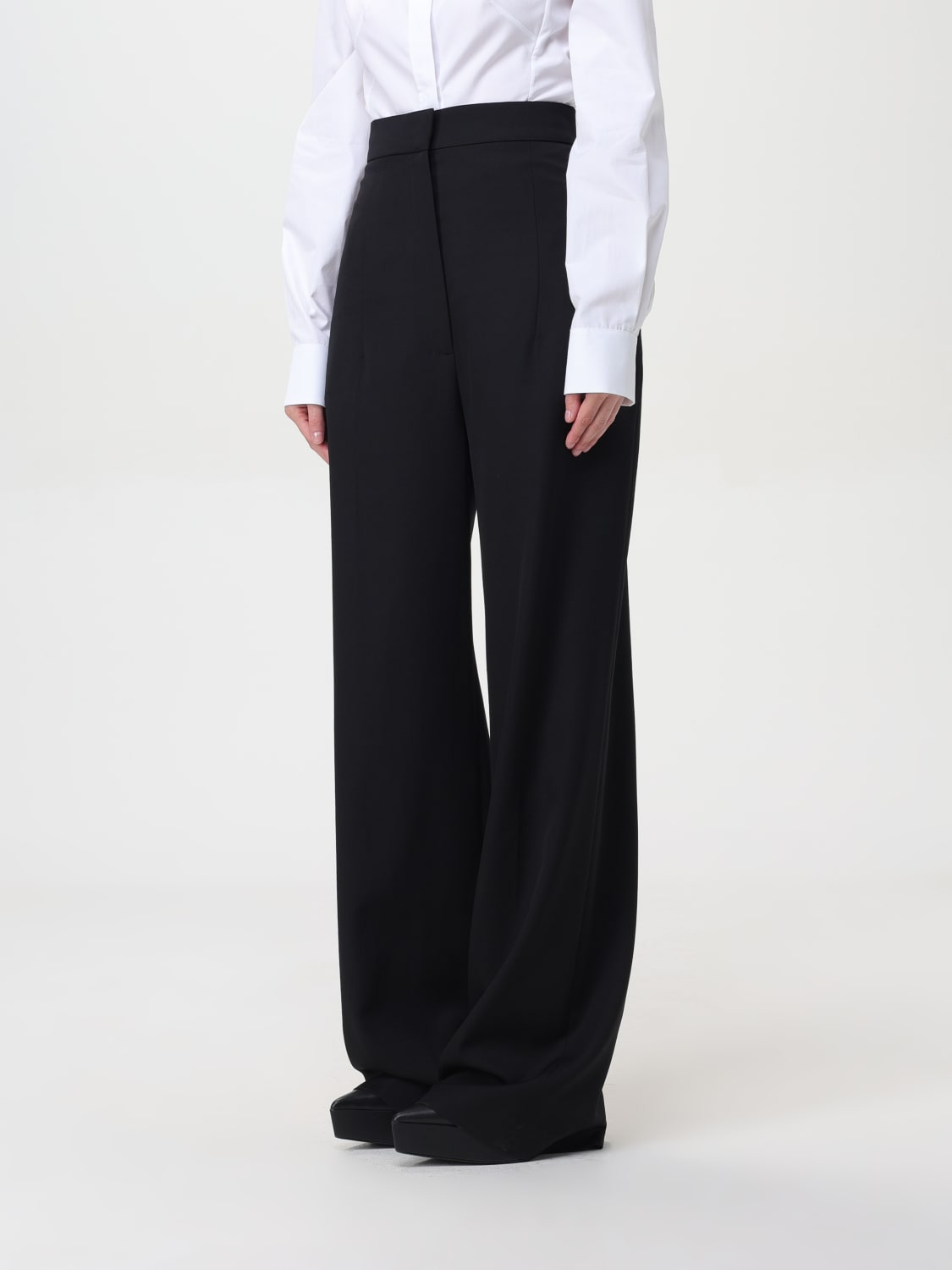 Giglio Pantalone Di Lana Alexander McQueen