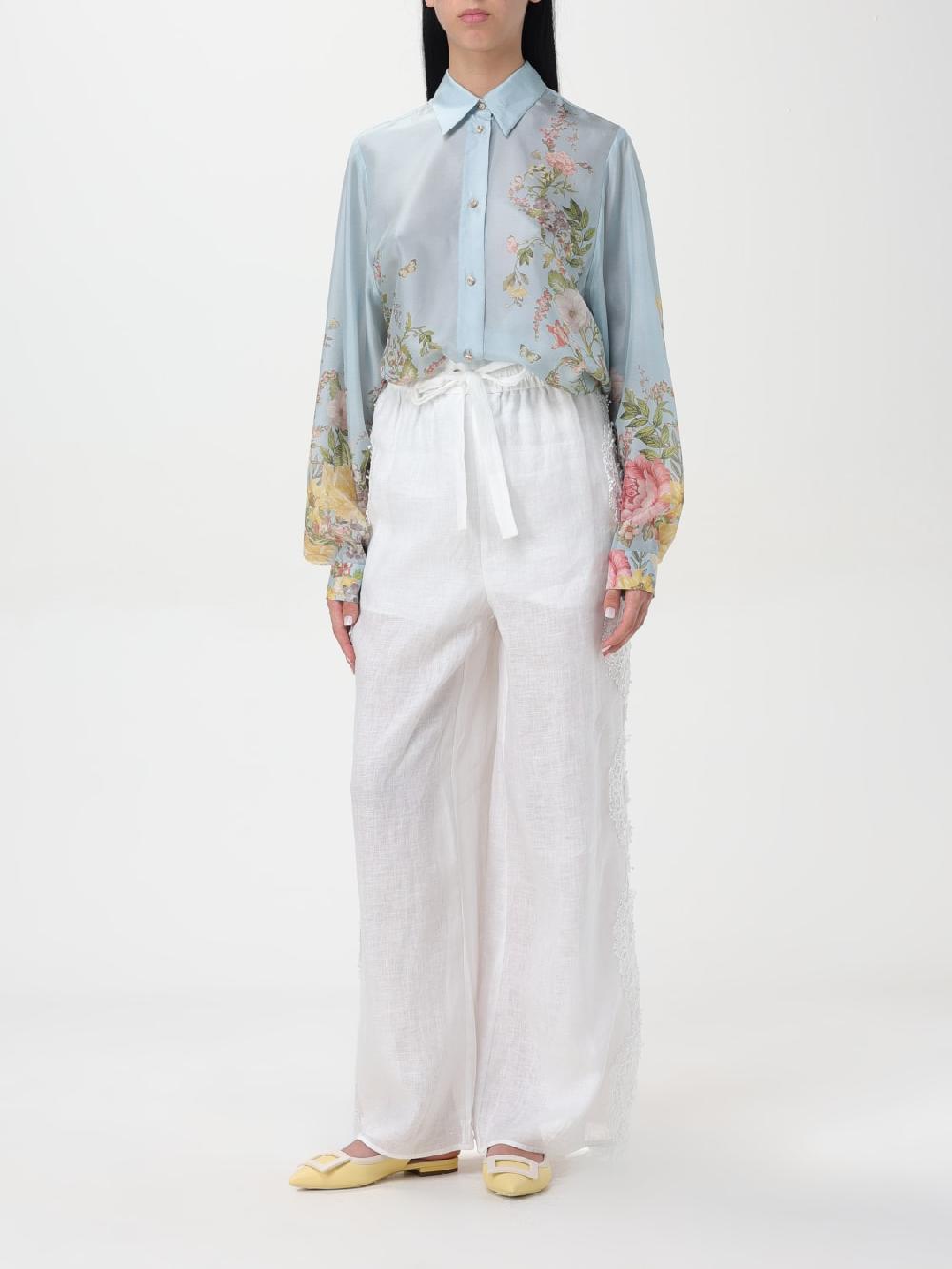 Giglio Pantalone Di Lino Zimmermann