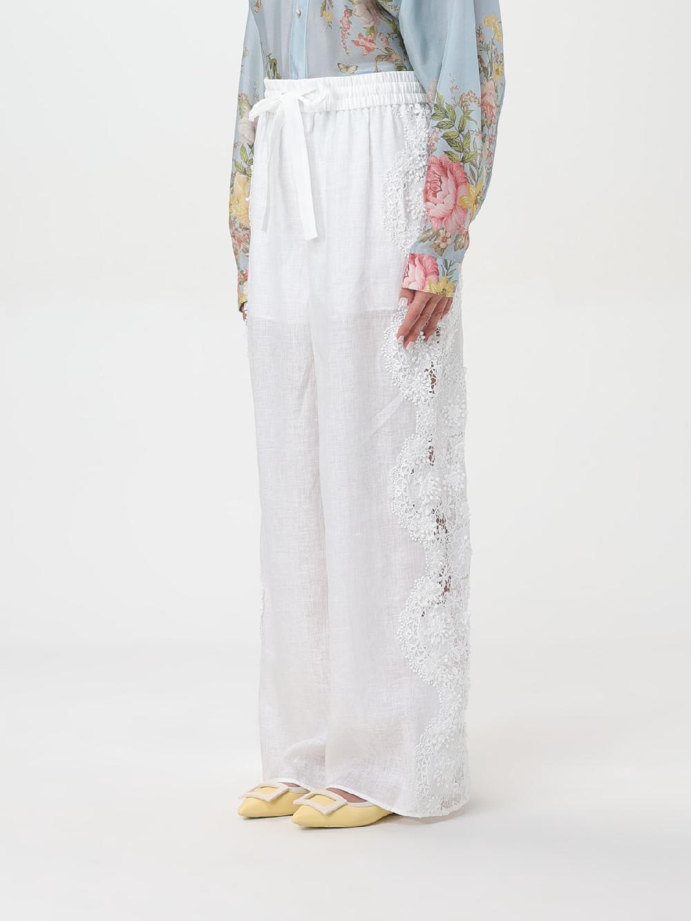 Giglio Pantalone Di Lino Zimmermann
