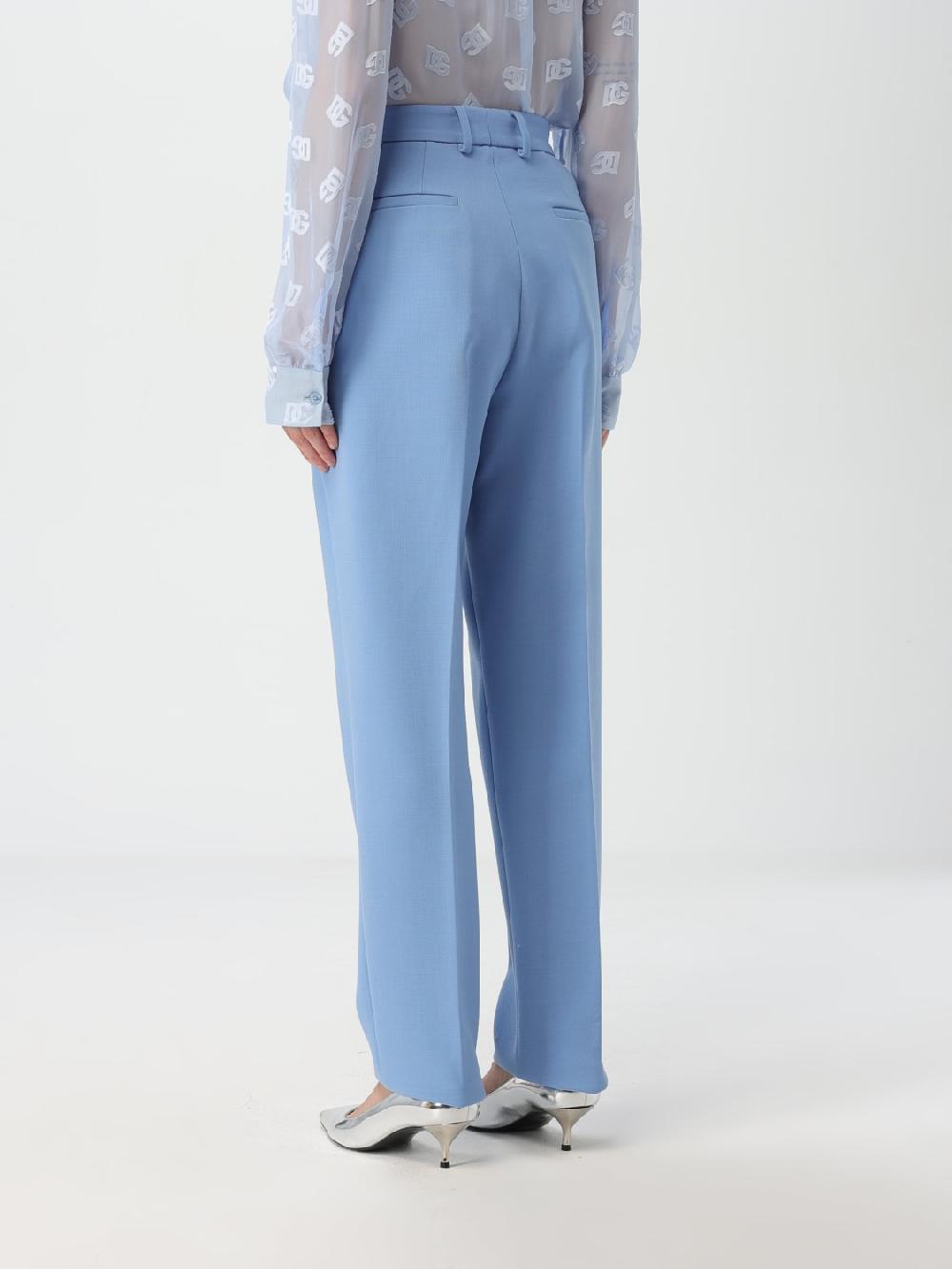 Giglio Pantalone Dolce & Gabbana In Crêpe Di Lana