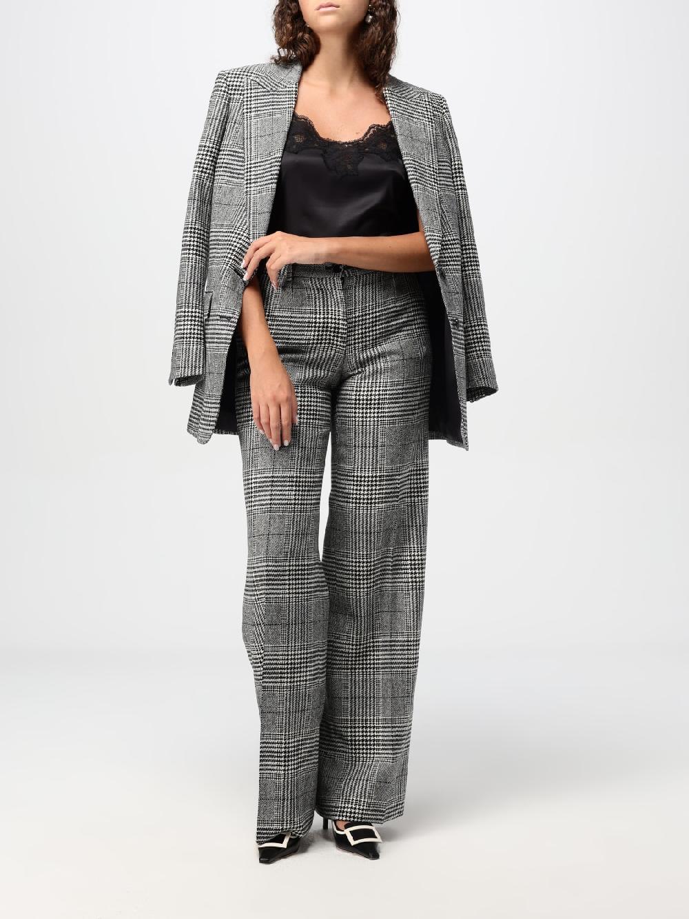 Giglio Pantalone Dolce & Gabbana In Lana E Cashmere