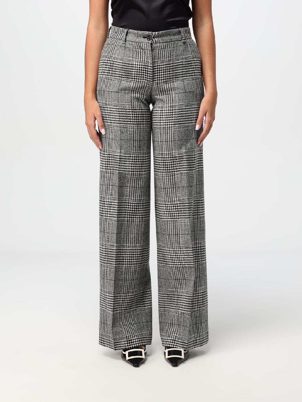 Giglio Pantalone Dolce & Gabbana in lana e cashmere
