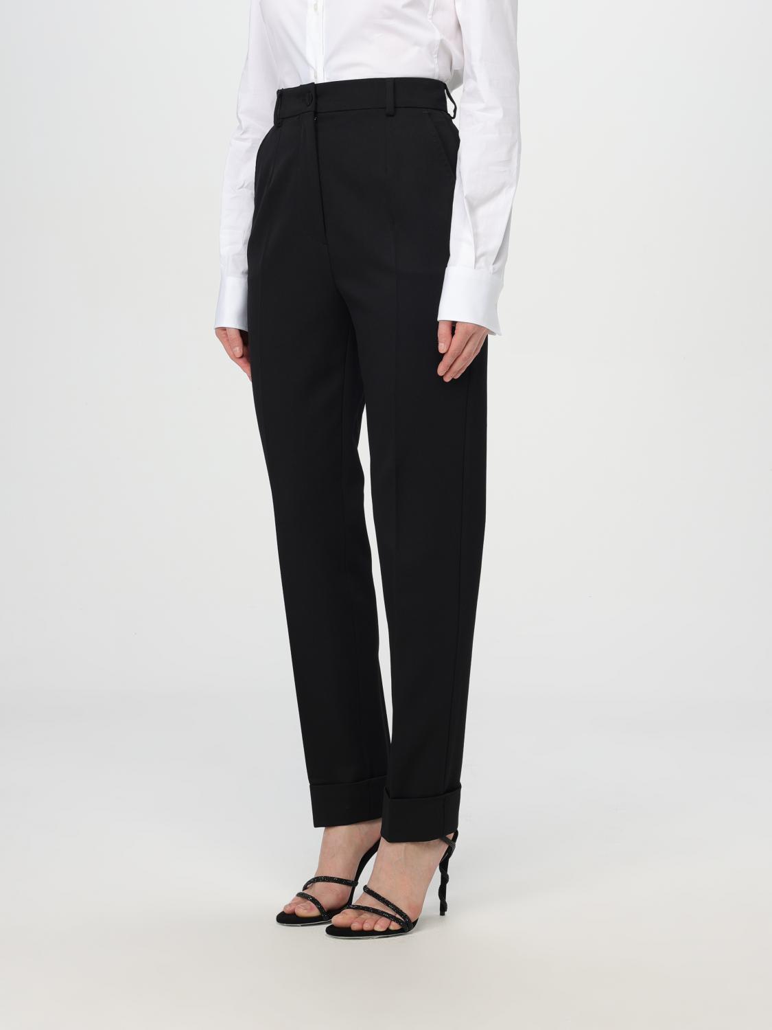 Giglio Pantalone Dolce & Gabbana In Lana Vergine