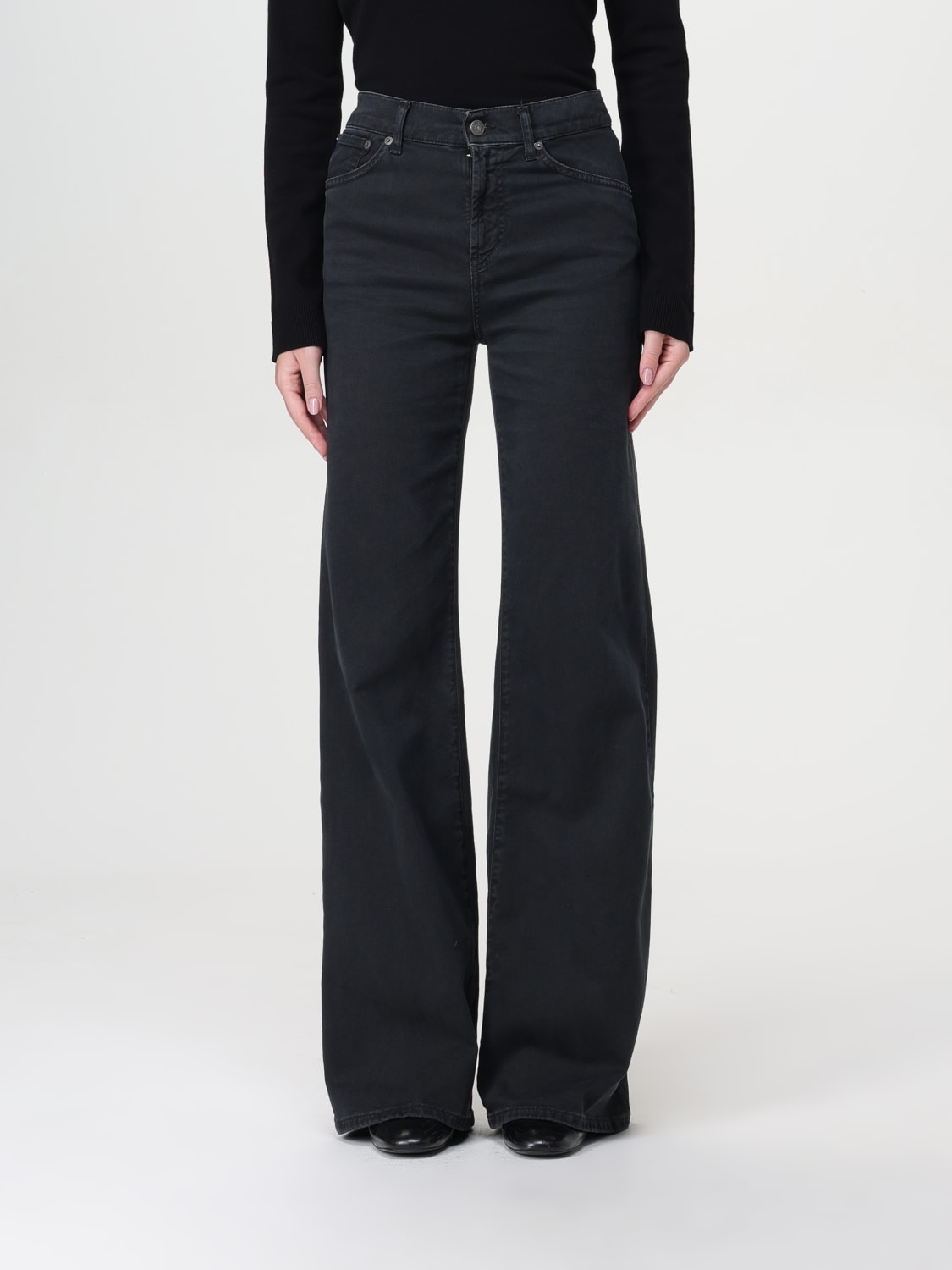 Giglio Pantalone Dondup in denim di cotone