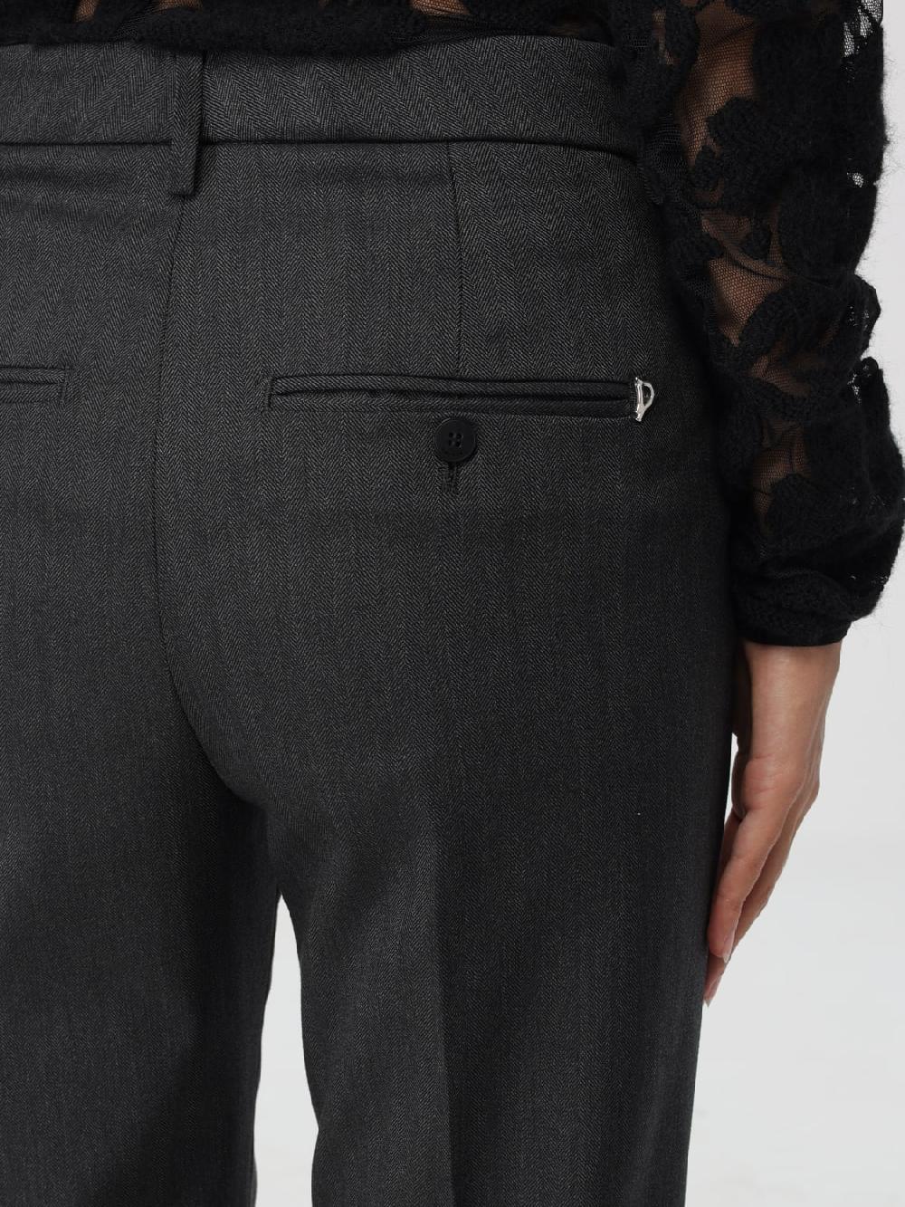 Giglio Pantalone Dondup In Lana E Cotone