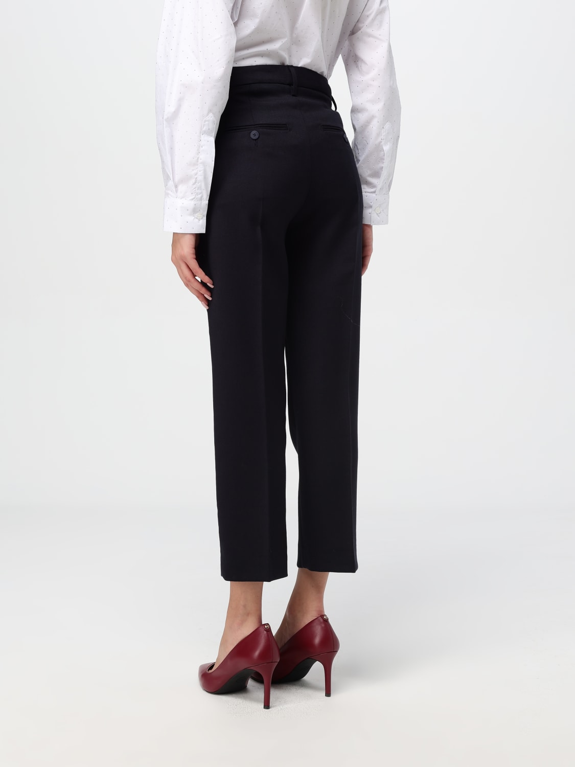 Giglio Pantalone Dondup In Lana Vergine