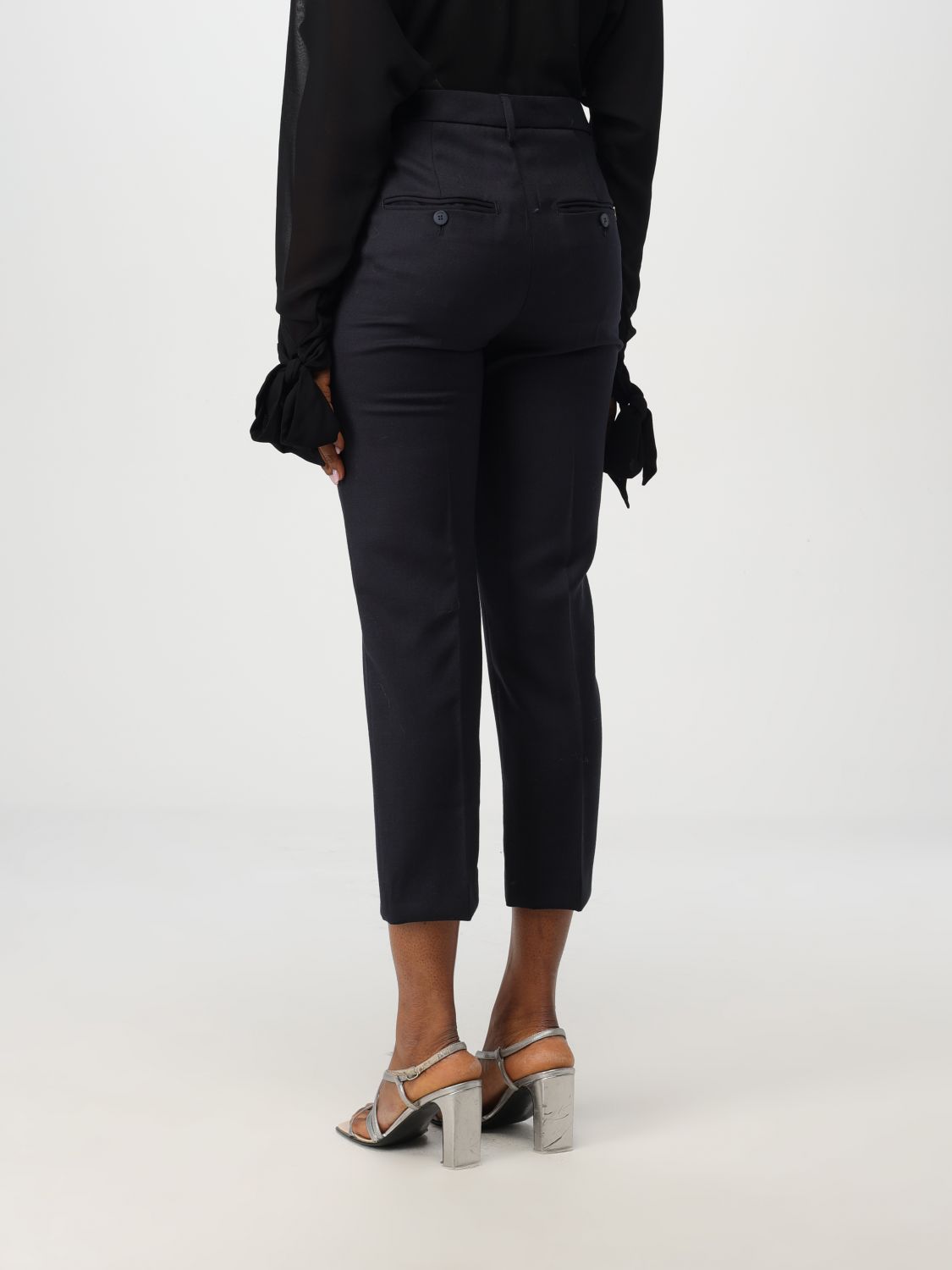 Giglio Pantalone Dondup In Lana Vergine
