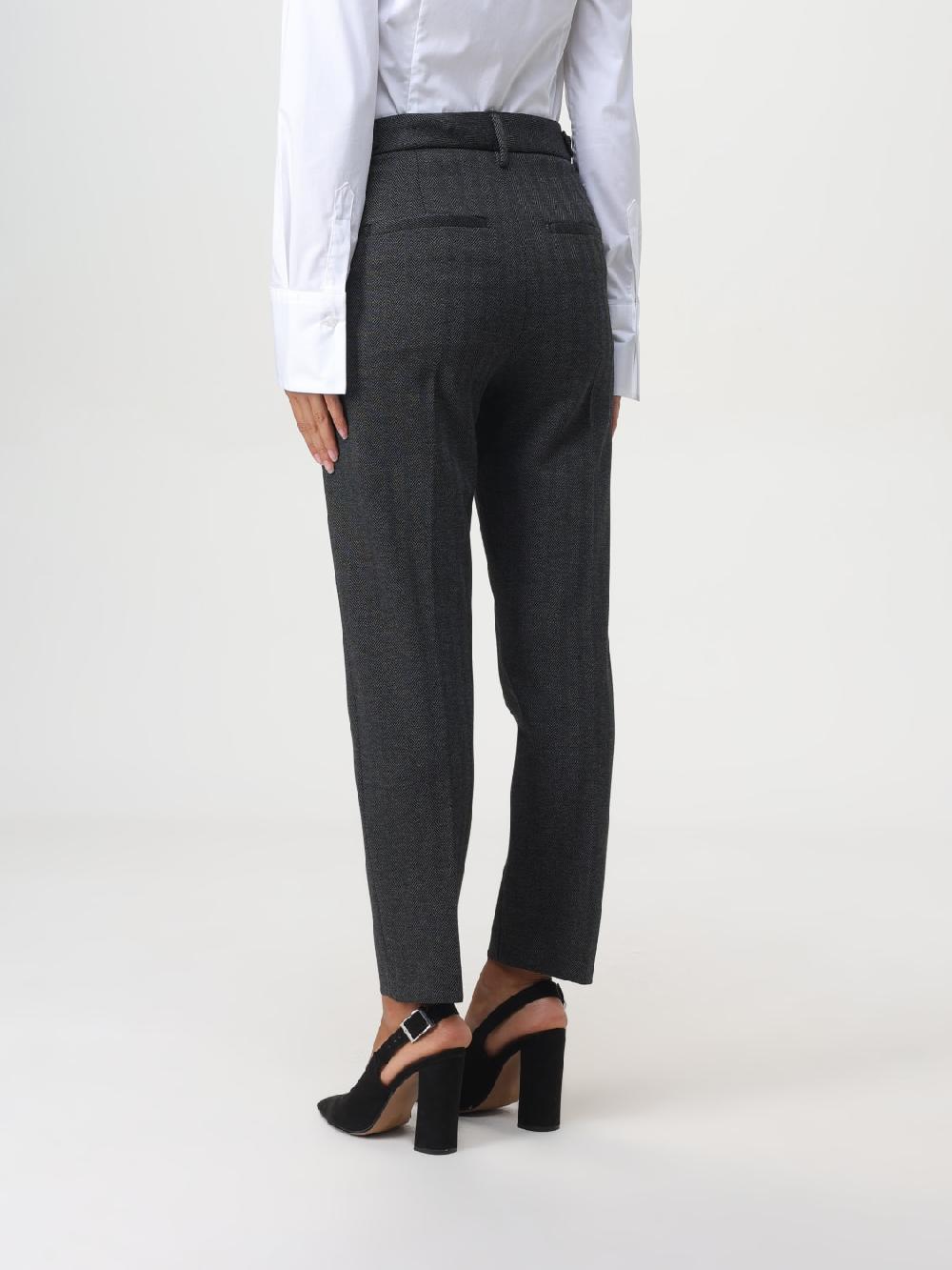 Giglio Pantalone Dondup In Misto Viscosa