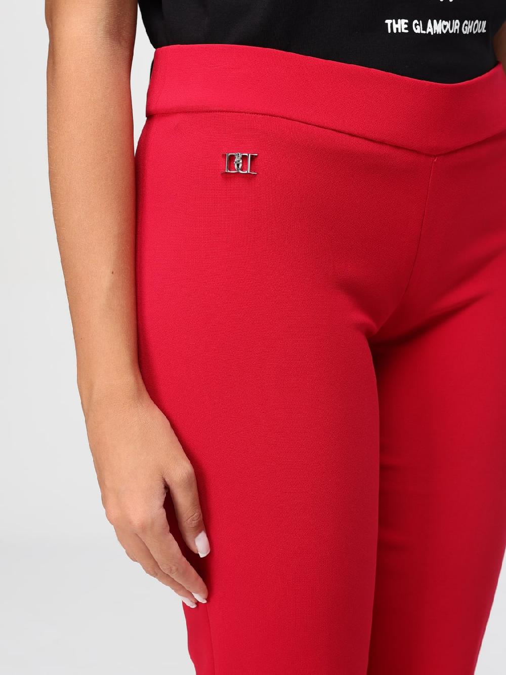Giglio Pantalone Dsquared2 In Viscosa