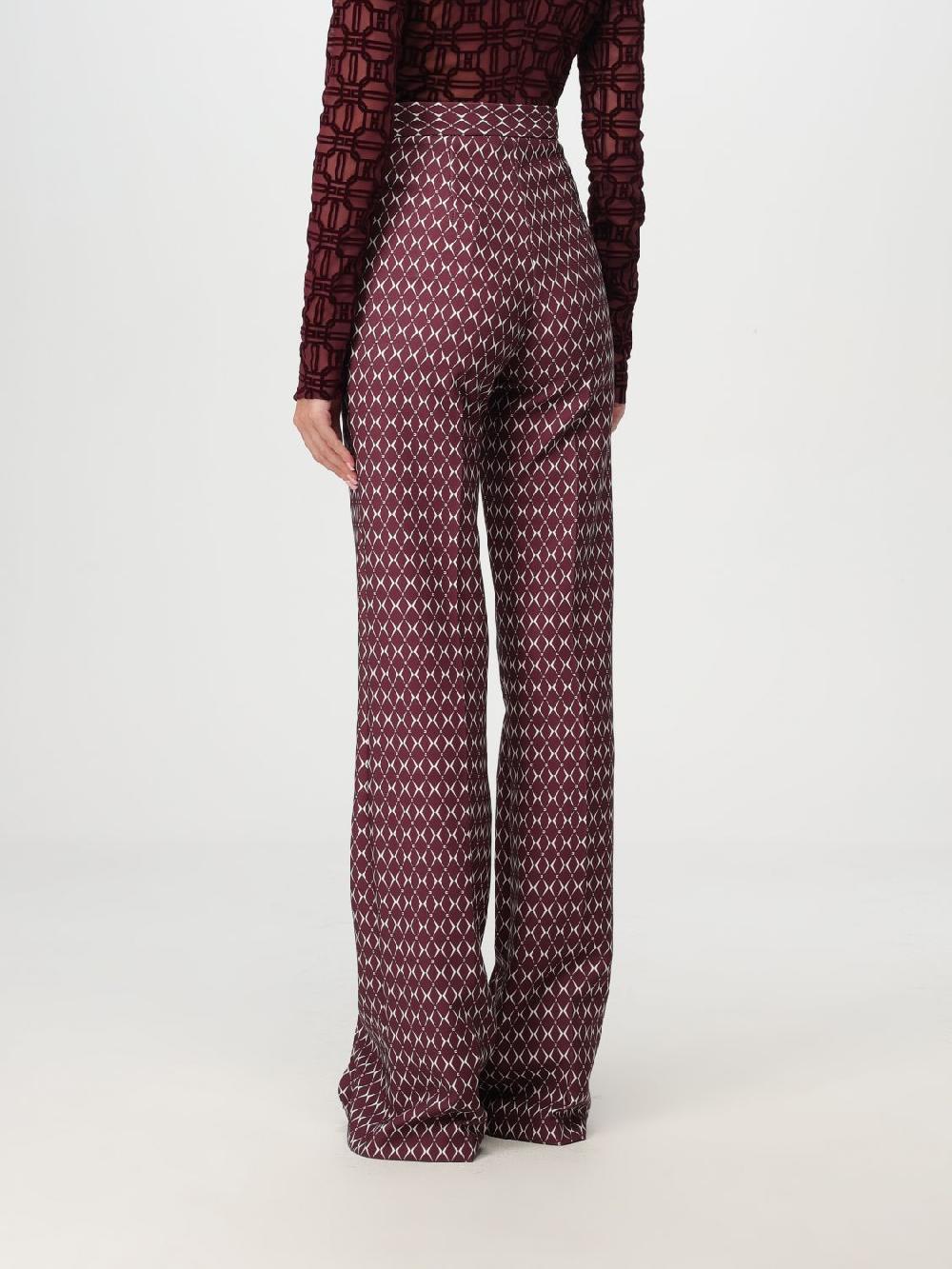 Giglio Pantalone Elisabetta Franchi In Crêpe