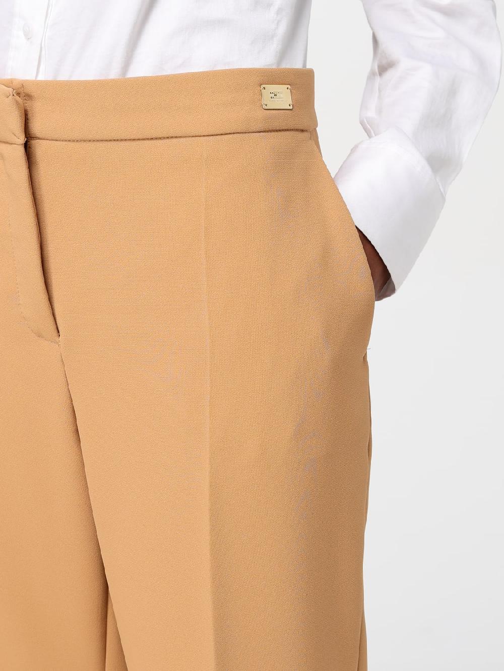 Giglio Pantalone Elisabetta Franchi In Crêpe