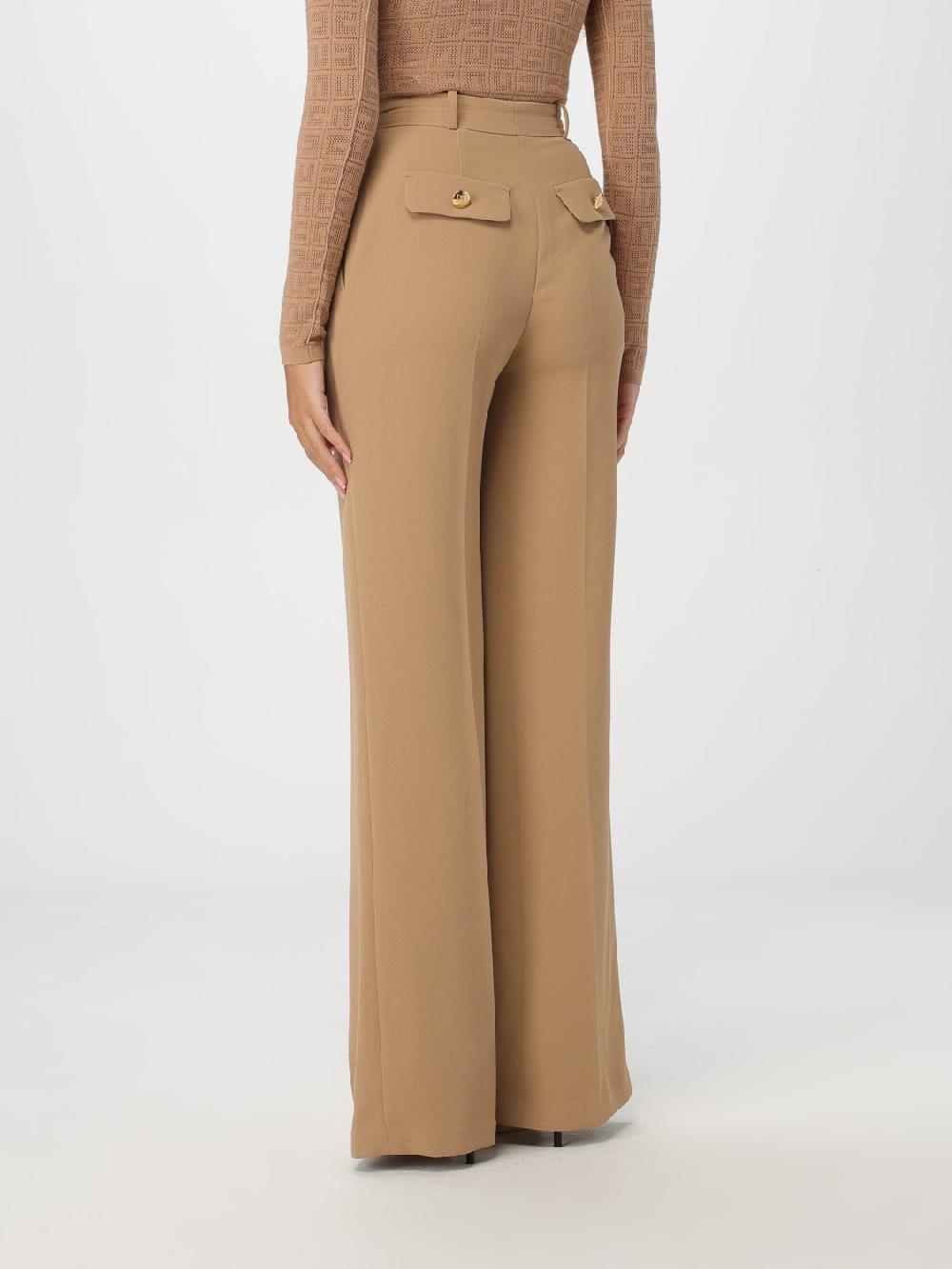Giglio Pantalone Elisabetta Franchi In Viscosa
