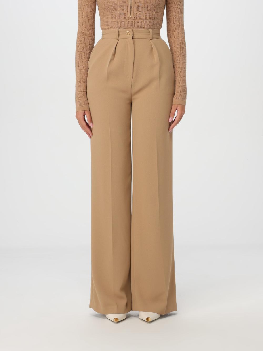 Giglio Pantalone Elisabetta Franchi in viscosa