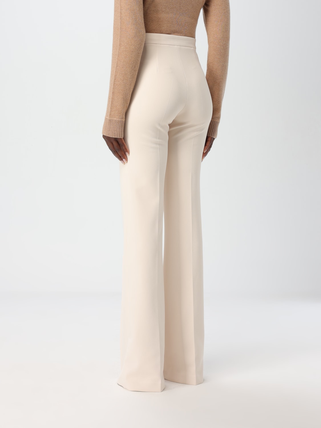 Giglio Pantalone Elisabetta Franchi In Viscosa