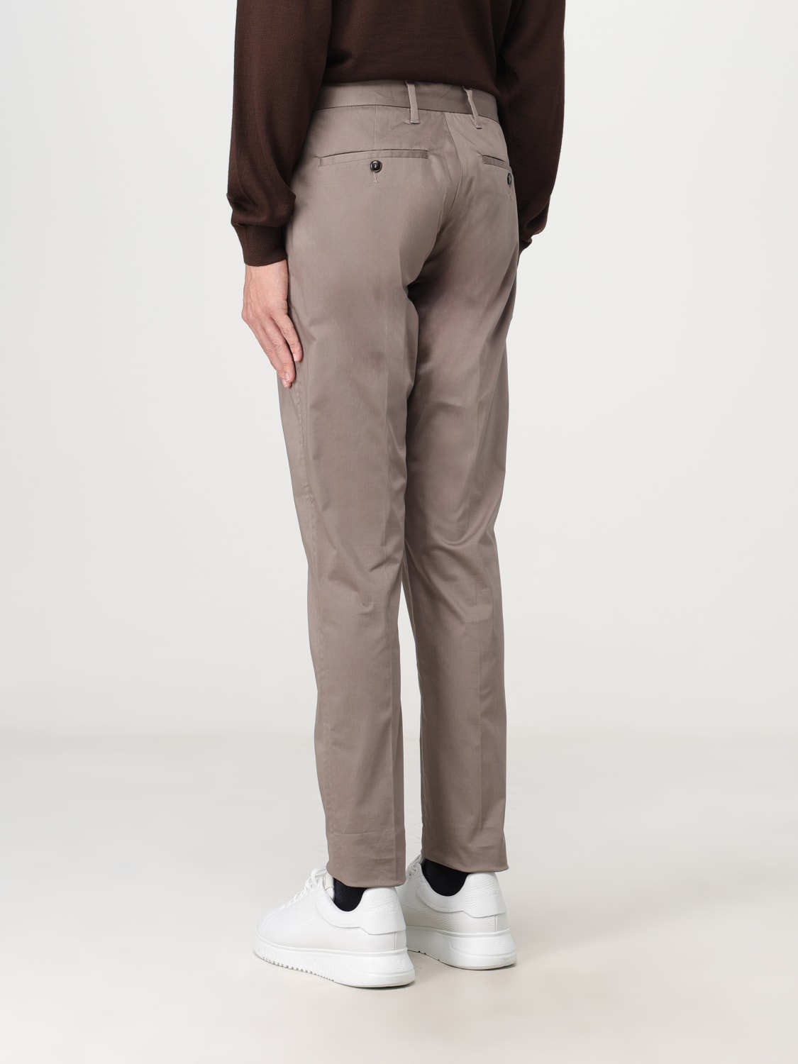 Giglio Pantalone Emporio Armani In Cotone Stretch