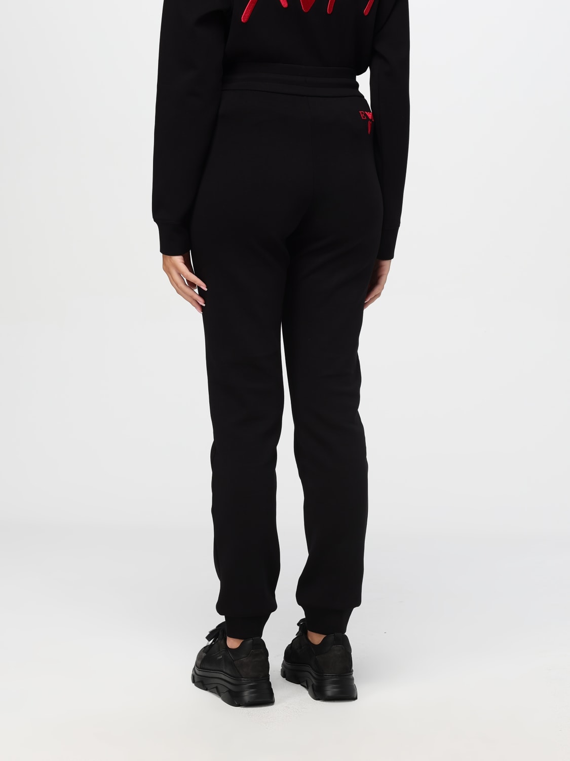 Giglio Pantalone Emporio Armani In Cotone Stretch