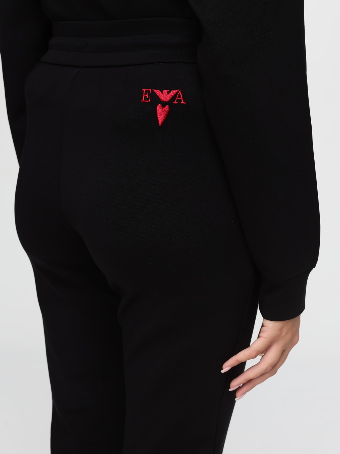 Giglio Pantalone Emporio Armani In Cotone Stretch