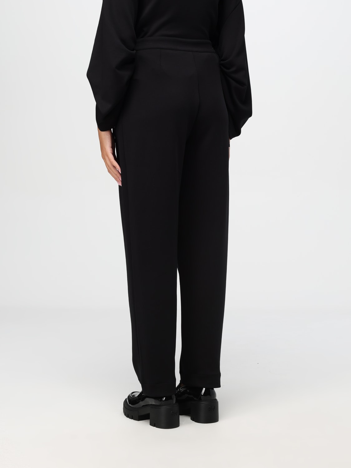 Giglio Pantalone Emporio Armani In Crêpe