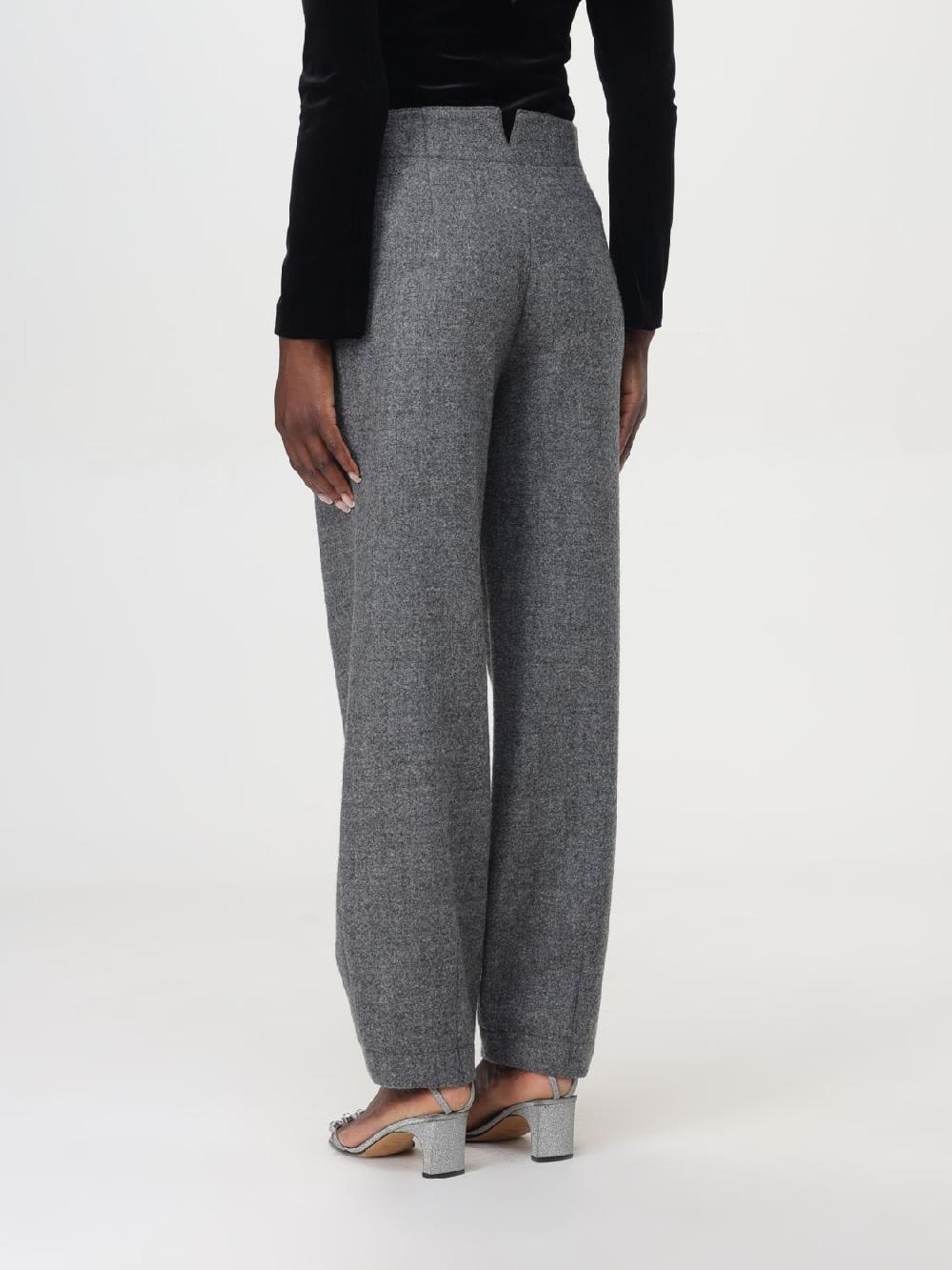 Giglio Pantalone Emporio Armani In Flanella