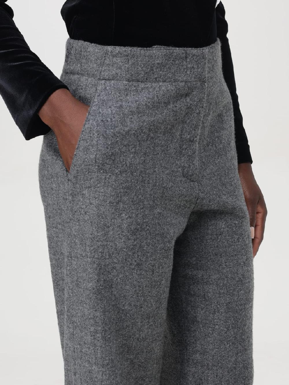 Giglio Pantalone Emporio Armani In Flanella