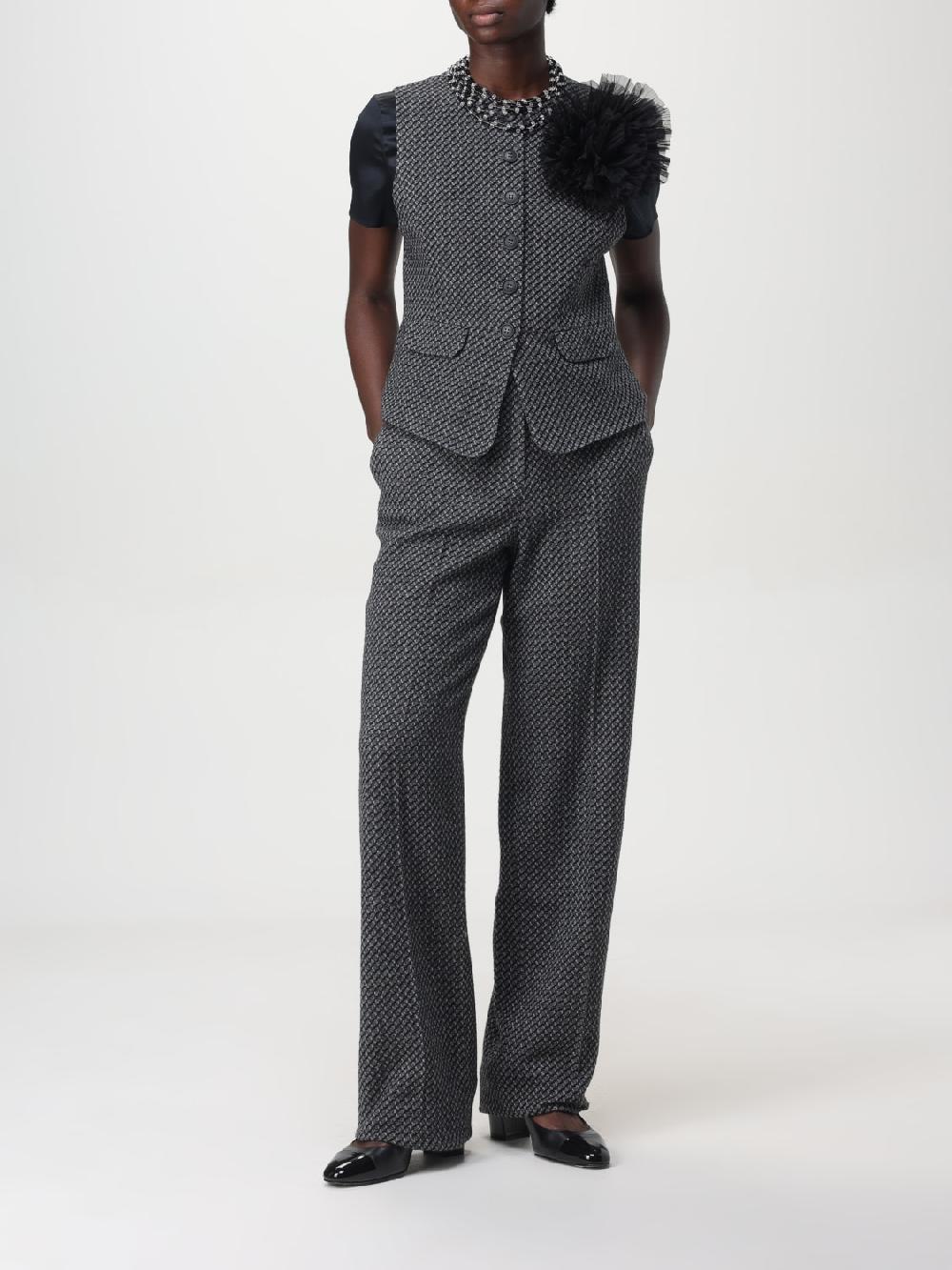 Giglio Pantalone Emporio Armani In Lana
