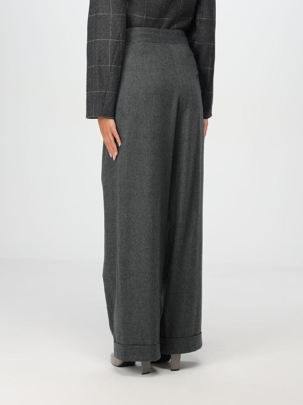 Giglio Pantalone Emporio Armani In Lana Vergine