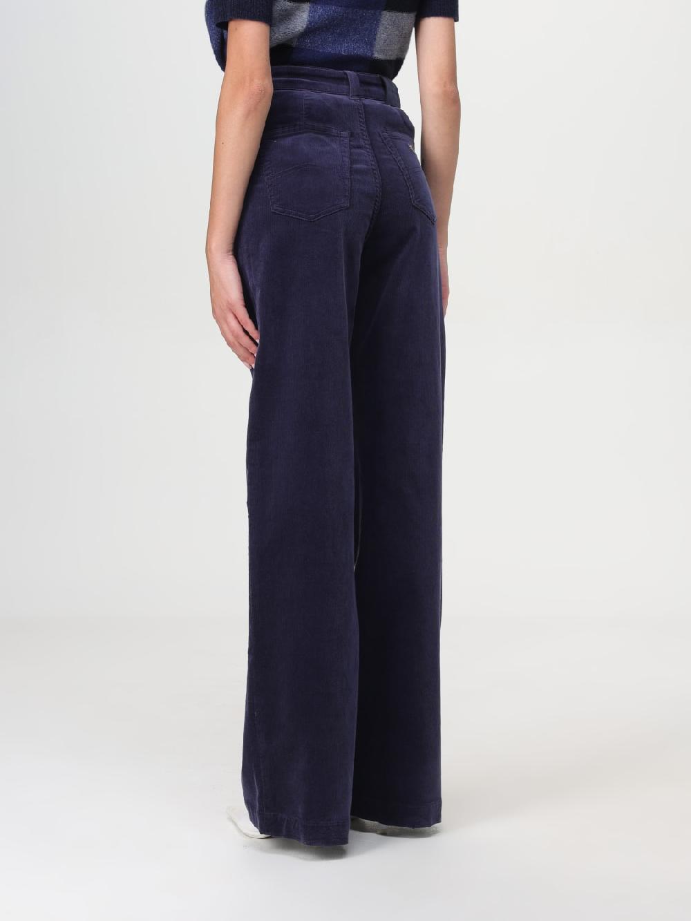 Giglio Pantalone Emporio Armani In Velluto